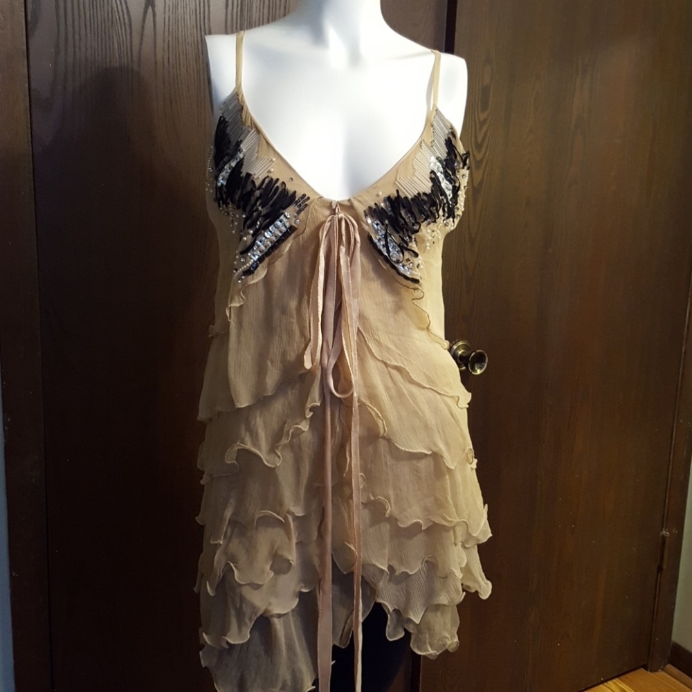 Ruffle tank/ blouse
